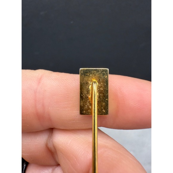 Vintage Brooch‎ Lot Golf Dance Cameo Gold Tone Stick Pin - Picture 7 of 16